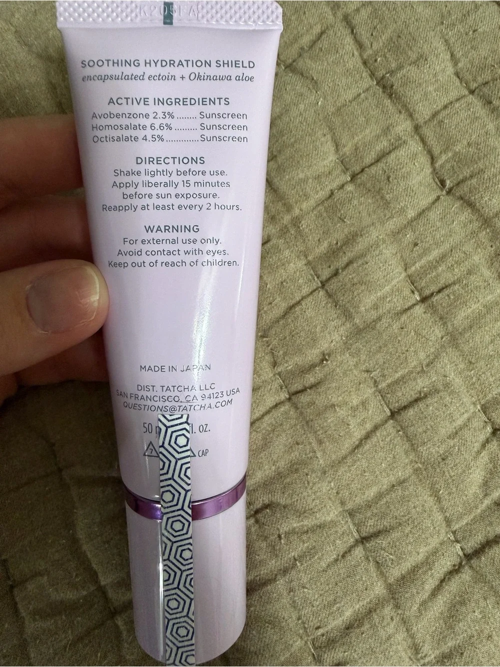 Tatcha broad spectrum